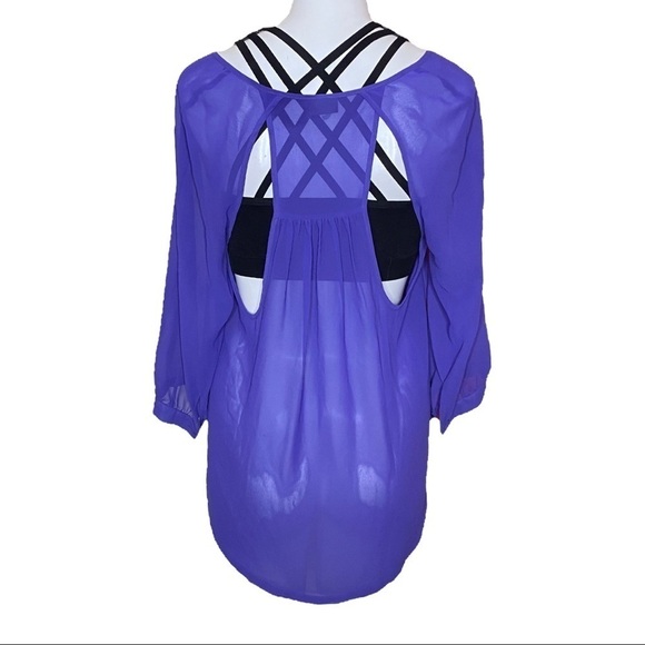 Sparkle & Fade Blouse Back Cut-Outs M - Picture 5 of 6